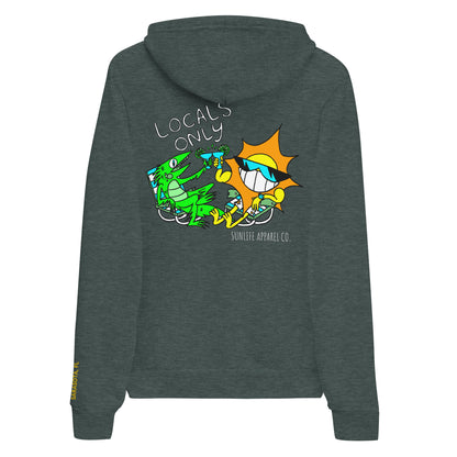 SUNLIFE "Locals Only" super-soft pull over hoodie